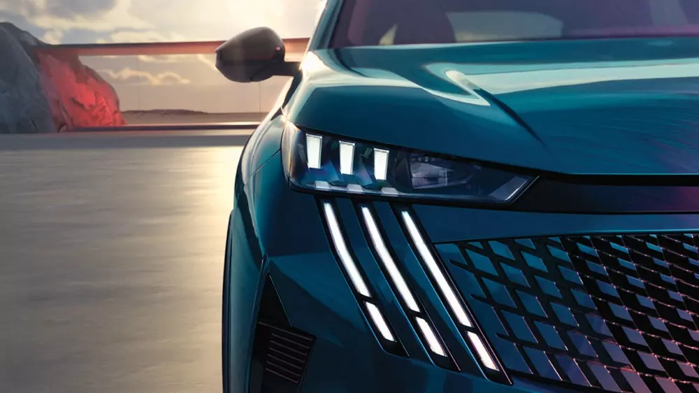 Cụm đèn hình vuốt sư tử của Peugeot 3008 và 5008 2026