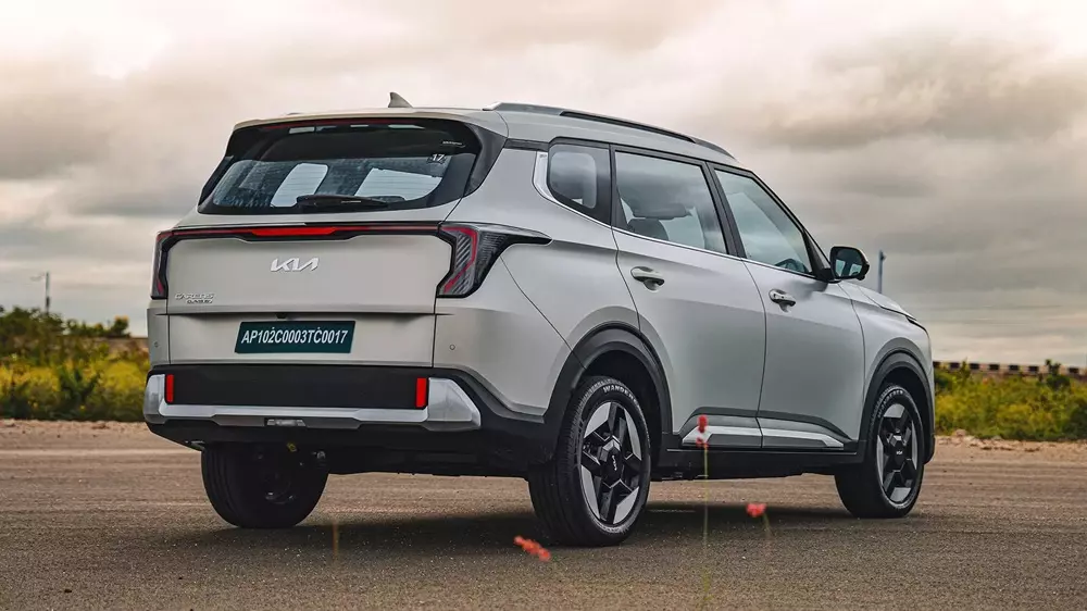 Thiết kế phía sau của Kia Carens EV Thiết kế phía sau của Kia Carens EV