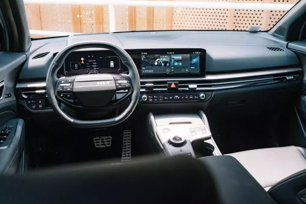 Không gian nội thất cải tiến của Kia Sportage 2026