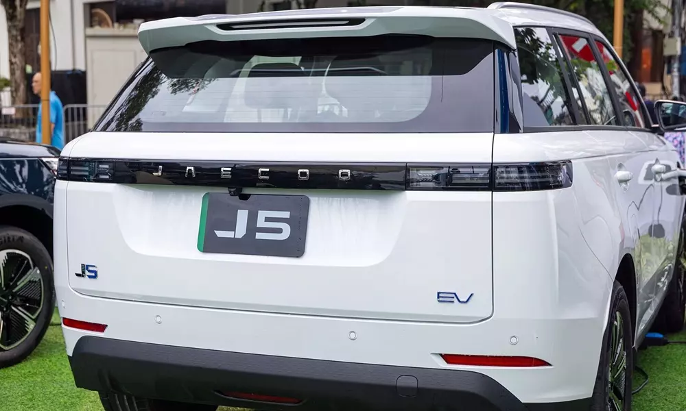 Jaecoo J5 bản thuần điện có phạm vi di chuyển tối đa 461 km