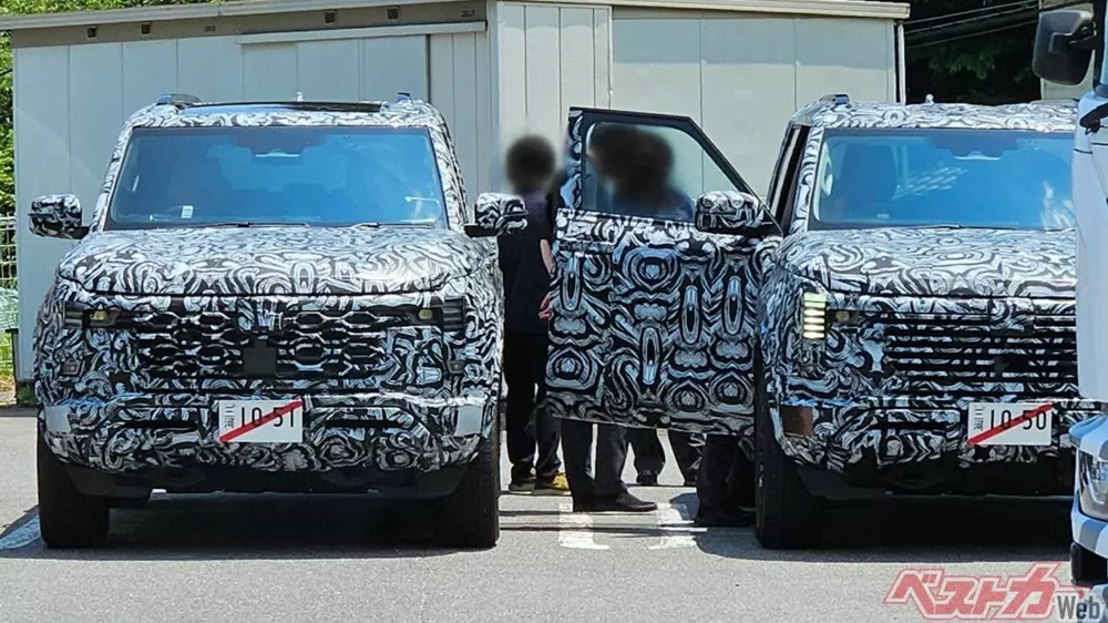 Mitsubishi Pajero thế hệ mới bị bắt gặp khi đang chạy thử tại Nhật Bản