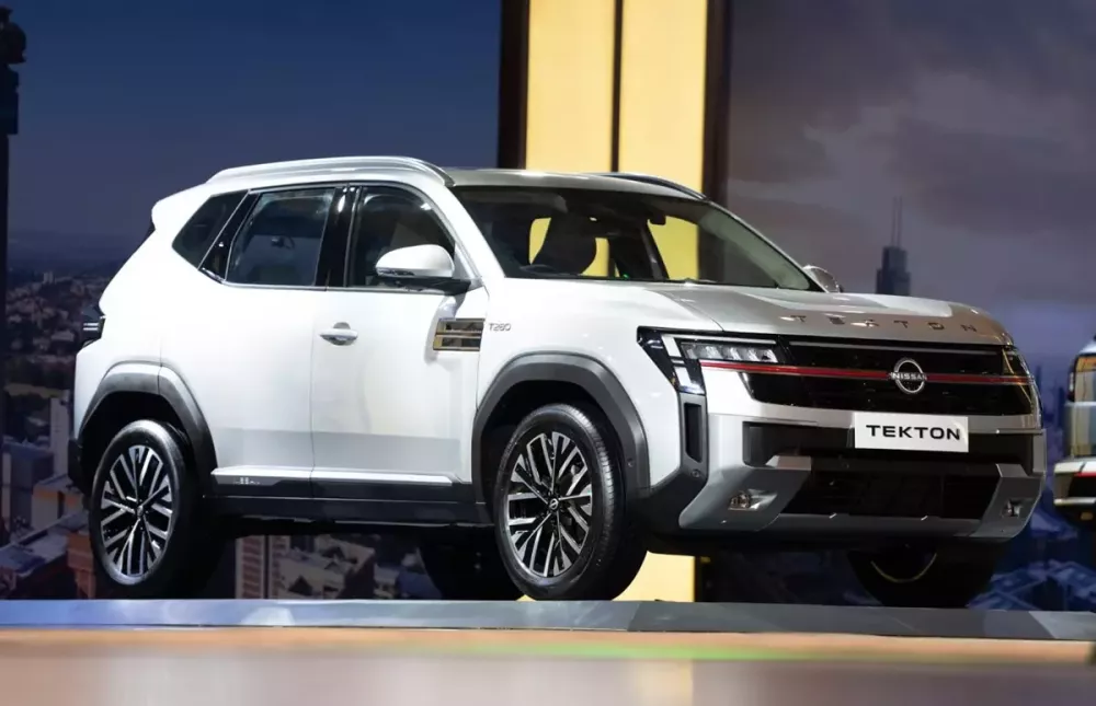 Nissan Tekton ra mắt với thiết kế như Patrol thu nhỏ, giá siêu rẻ, cạnh tranh Hyundai Creta - Ảnh 9.