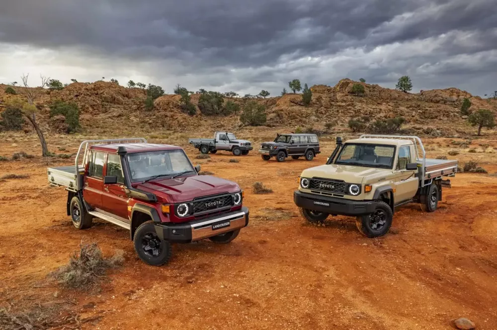 Xe địa hình "lão làng" Toyota Land Cruiser 70 trở lại thị trường sau khi nâng cấp động cơ - Ảnh 1.