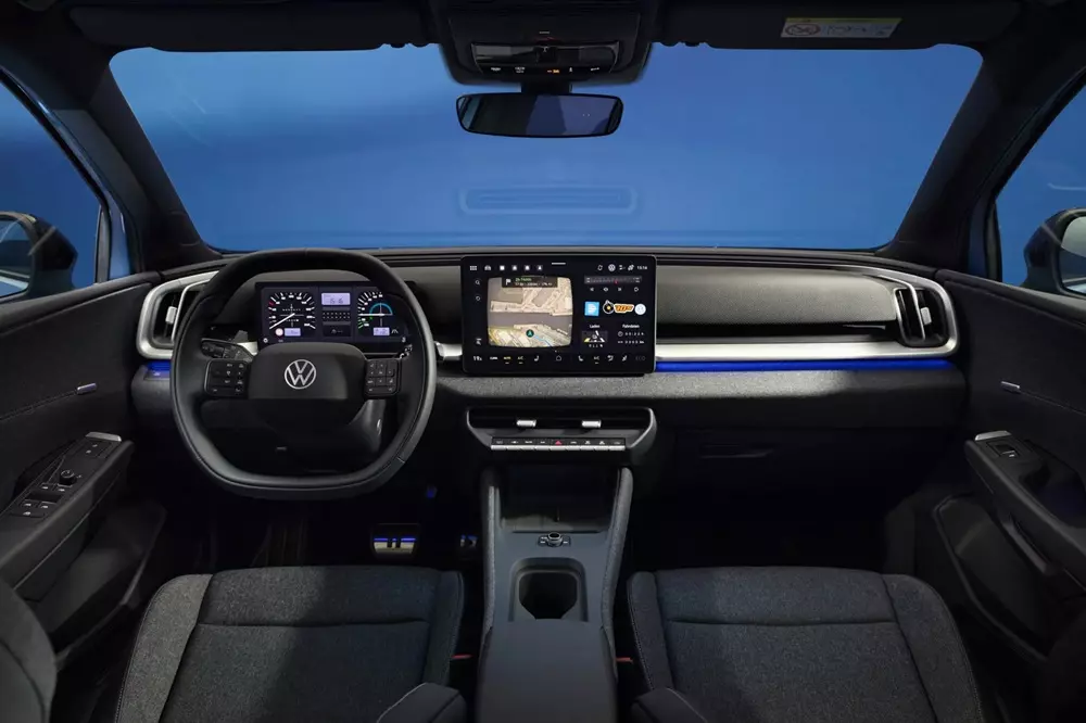 Khoang lái của Volkswagen ID. Cross dùng chung với nhiều mẫu xe cùng tập đoàn