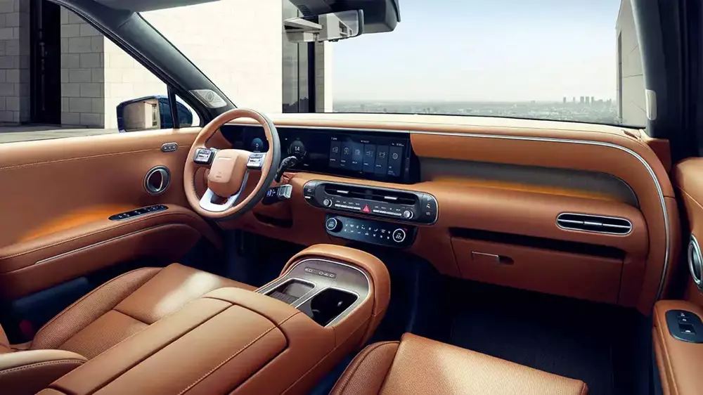 hyundai-palisade-2027-5-7cc1 Hyundai Palisade 2027 ra mắt, thêm phiên bản nóc cao và trần xe bầu trời sao như Rolls-Royce - Ảnh 6.