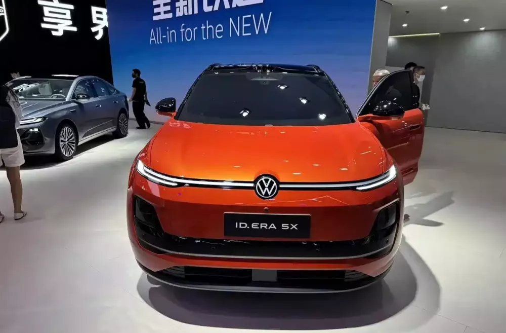 Volkswagen ID. Era 5X có thiết kế bo tròn và mượt mà