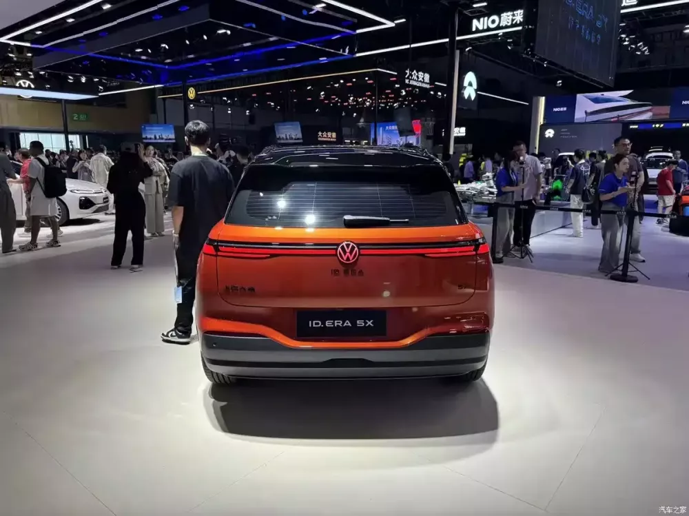 Volkswagen ID. Era 5X sở hữu thiết kế nở hậu phía sau