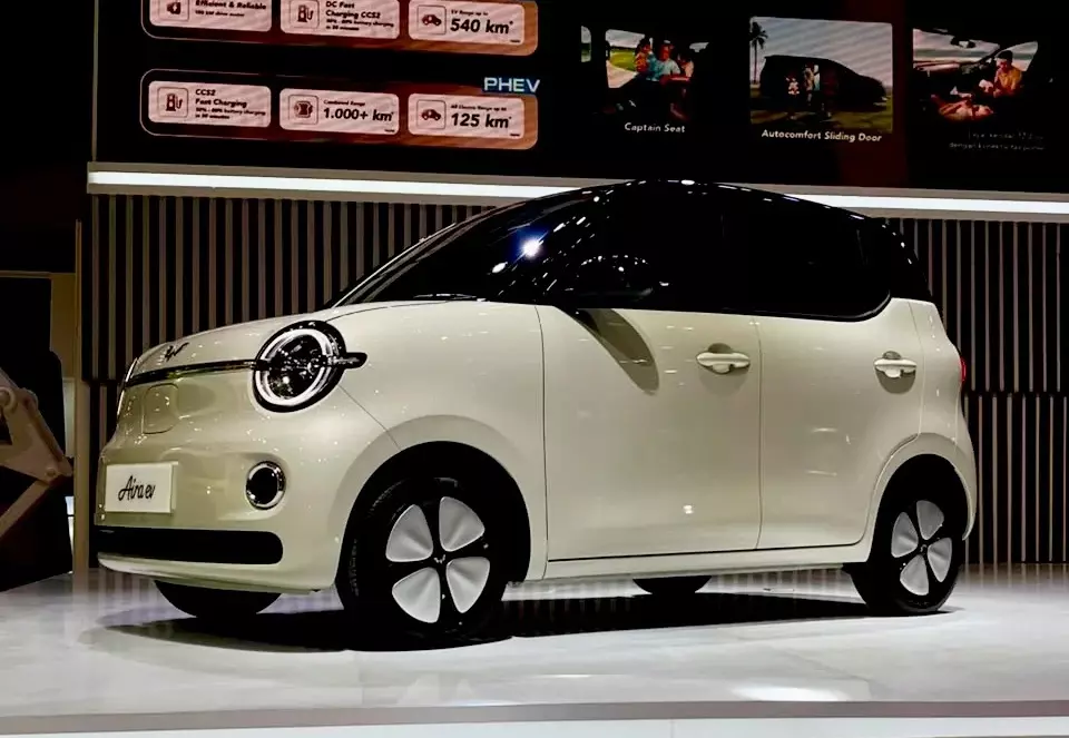 Wuling Hongguang Mini EV 2026 dùng ốp mâm mới