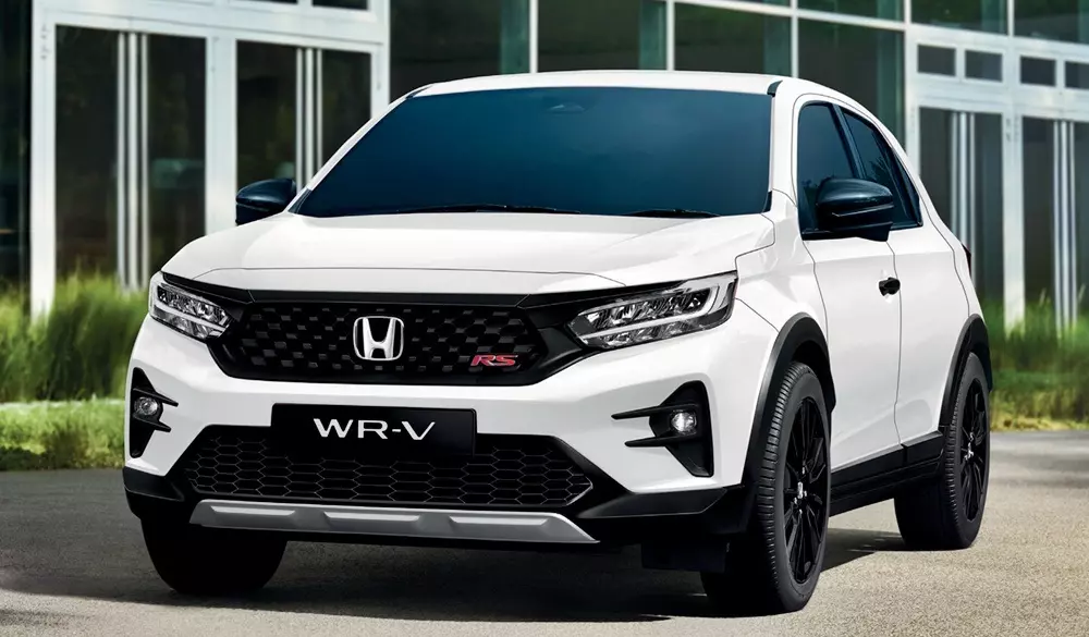 Honda WR-V 2026 bản RS có thêm lưới tản nhiệt mới