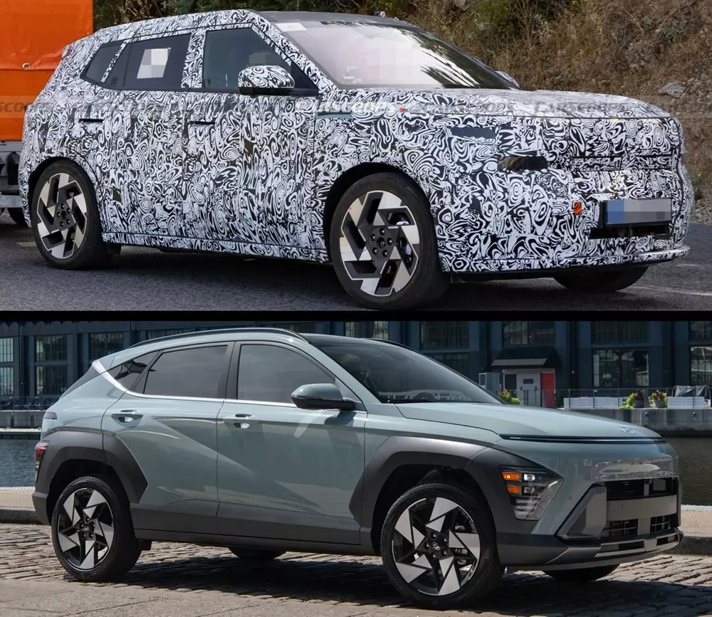 Hyundai Kona thế hệ mới từ bỏ diện mạo kỳ quặc để chuyển sang kiểu SUV thông thường - Ảnh 2.