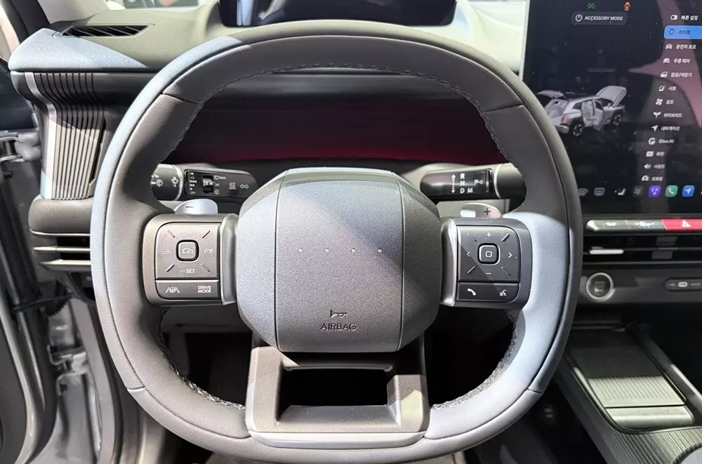 Vô lăng mới của Hyundai Tucson 2027