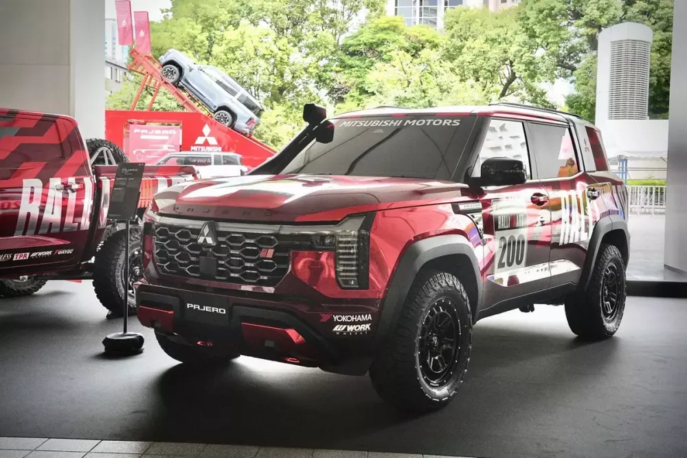 Rally Concept hé lộ phiên bản Ralliart mạnh hơn của Mitsubishi Pajero, có thể ra mắt trong tương lai