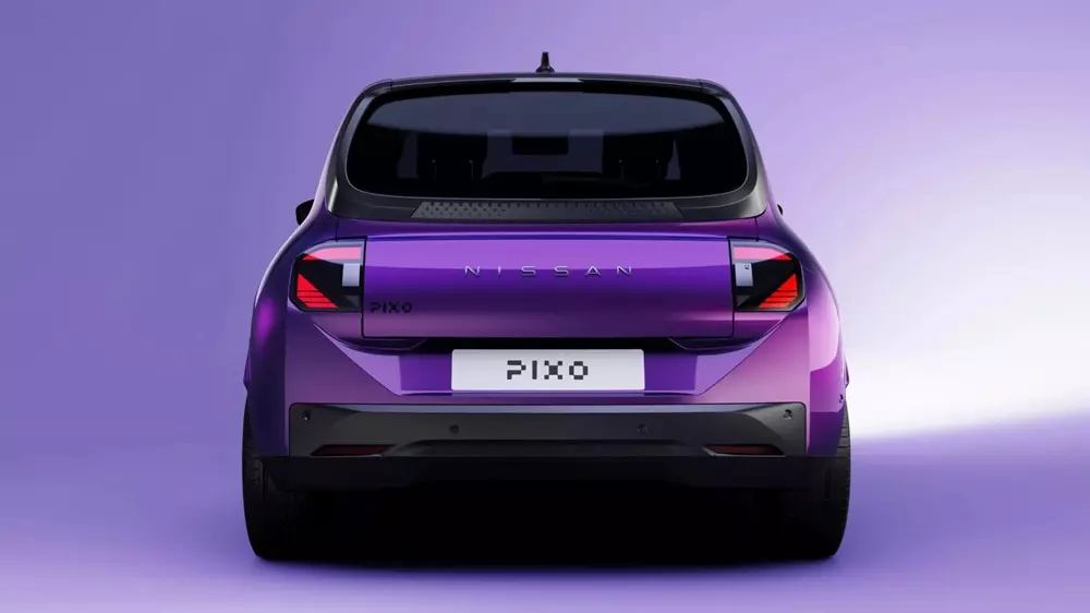 Thiết kế phía sau của Nissan Pixo
