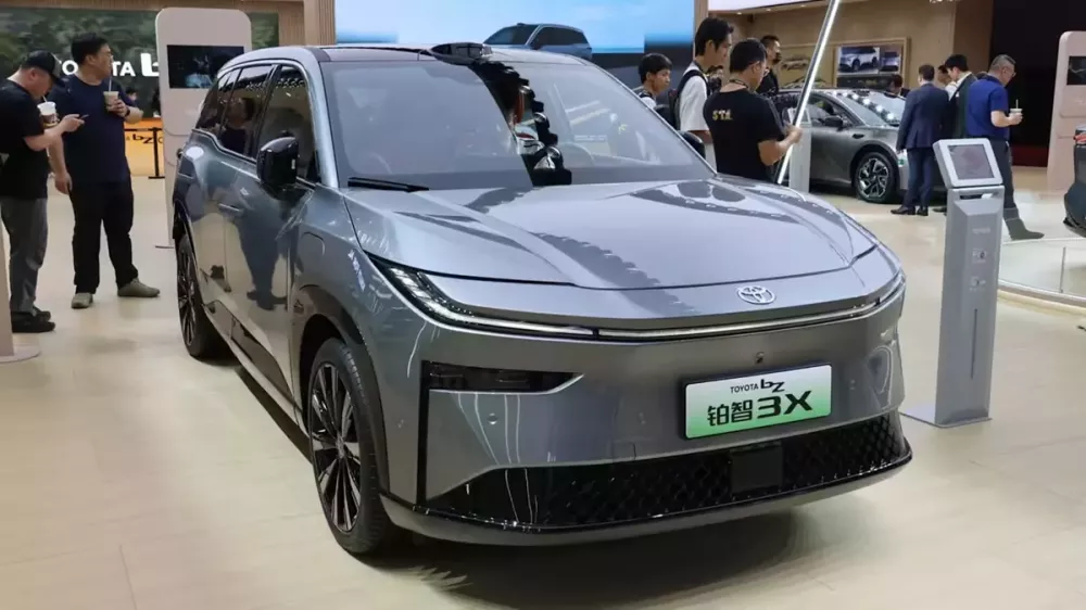 toyota-14d7 Toyota bZ3X có thể được bổ sung phiên bản EREV