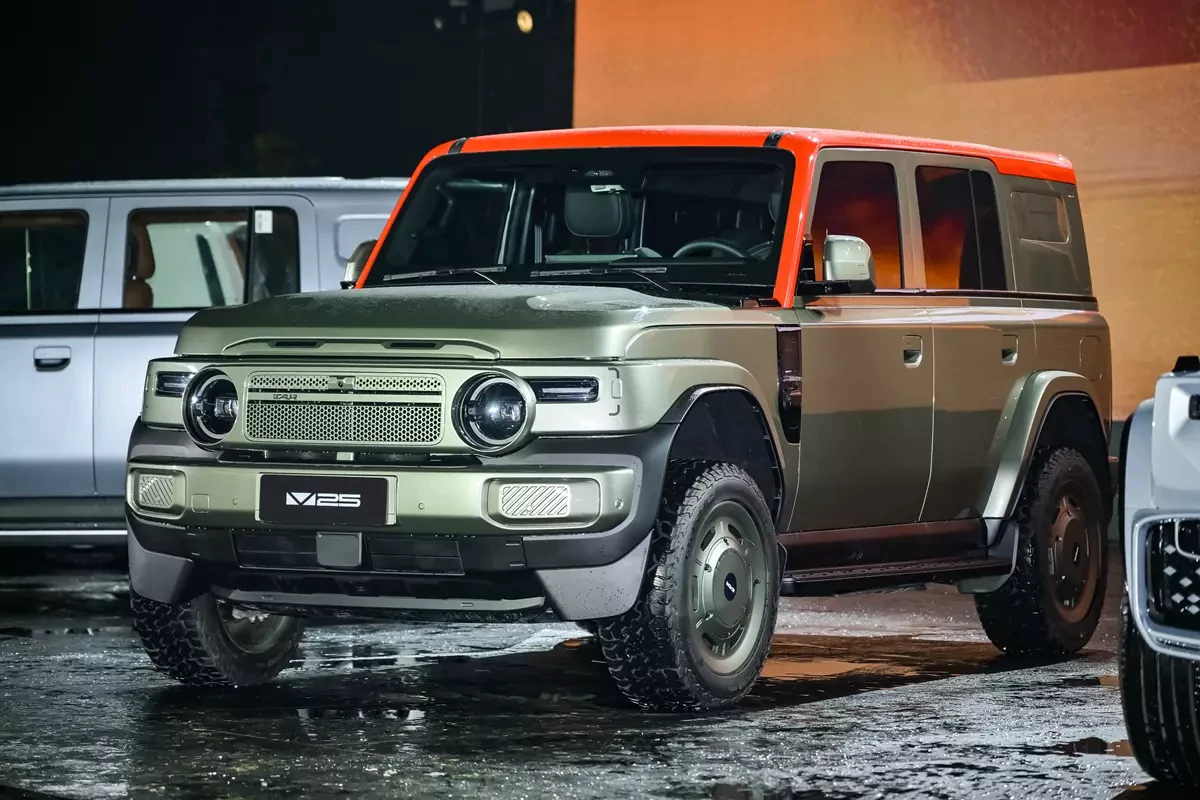 Thương hiệu iCaur sắp vào Việt Nam ra mắt SUV mới V25 với thiết kế hoài cổ và trang bị hiện đại