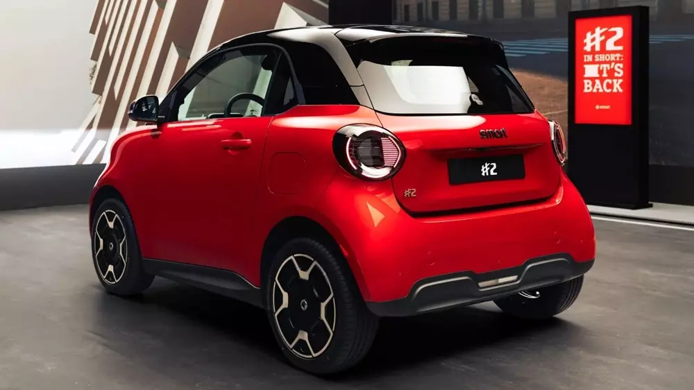 Smart #2 sở hữu phạm vi di chuyển 290 km
