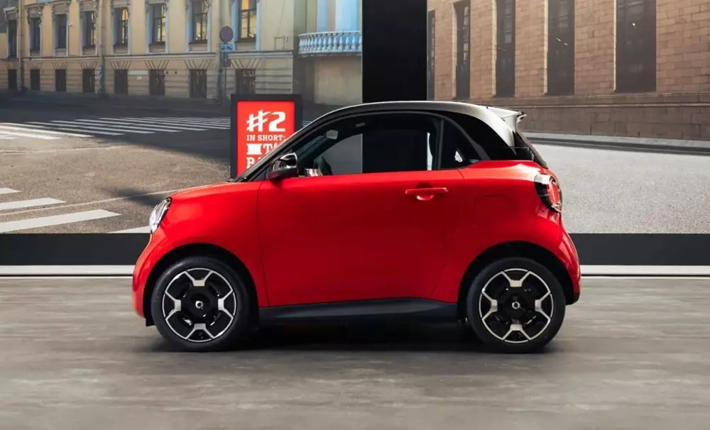 Smart #2 dài chưa đến 2,8 mét