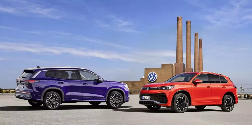 volkswagen-3a8a Tiguan và Tayron là những sự bổ sung mới cho danh mục xe SUV của Volkswagen tại Việt Nam